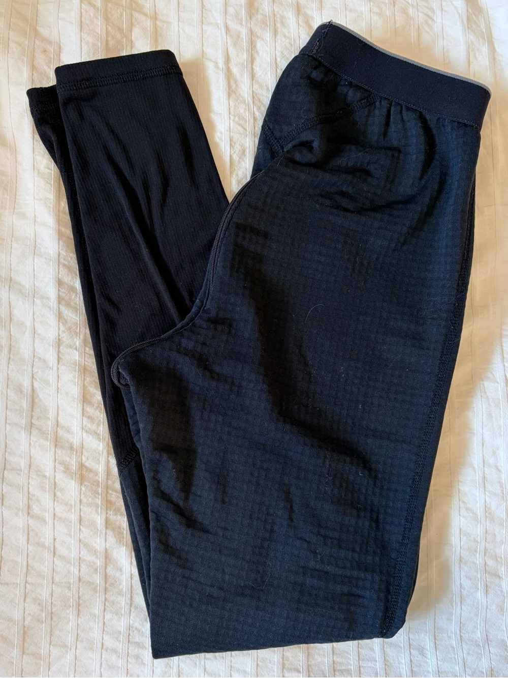 MEC -Base Layer bottoms, with full zip groin opening, size medium